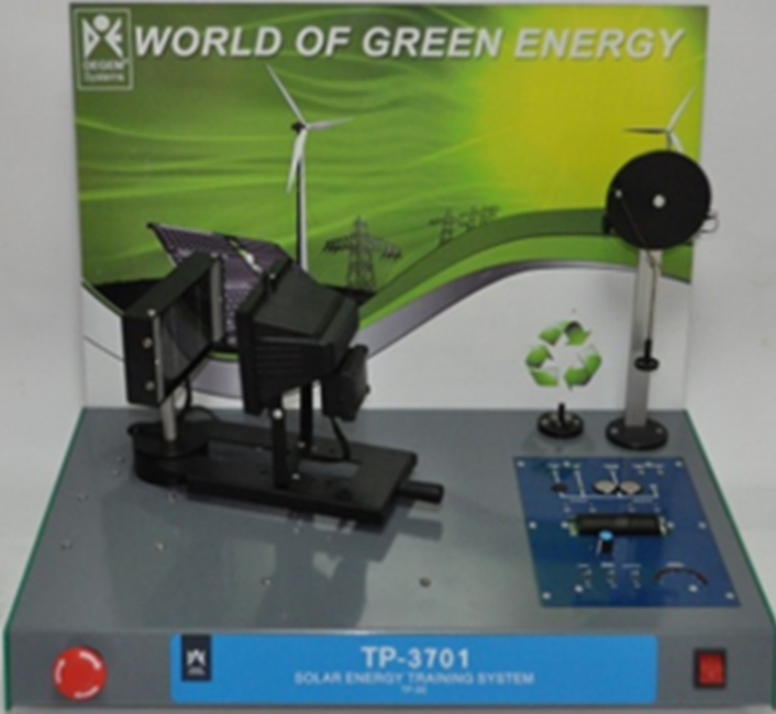 Sistema de entrenamiento de Energía – Solar (TP-3701)