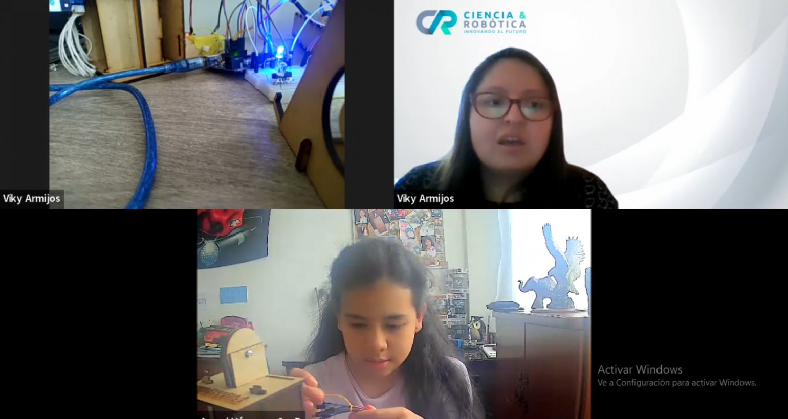 Finalización de curso de robótica II