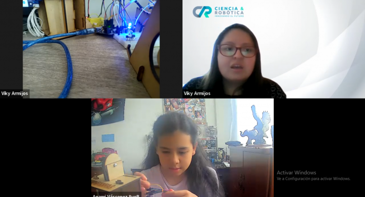 Finalización de curso de robótica II